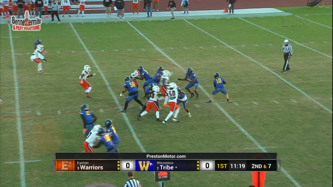 Highlights: Easton Holds off WiHi, 28-21